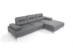 Whiteline Ruslan Sectional SR1759-LGRY - Living Room Express