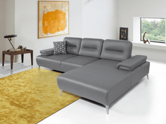 Whiteline Ruslan Sectional SR1759-LGRY - Living Room Express